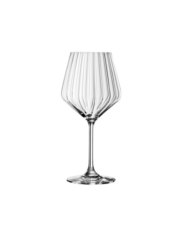SPIEGELAU, LIFESTYLE BURGUNDY GLASS SET 4 ČAŠE w